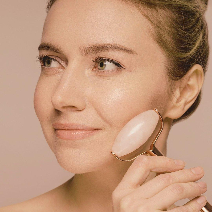 Crystal Quartz roller - Buzios Skin Co.